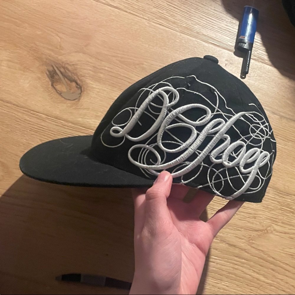 Y2K DC Shoes Cap with White Embroidered detailing
